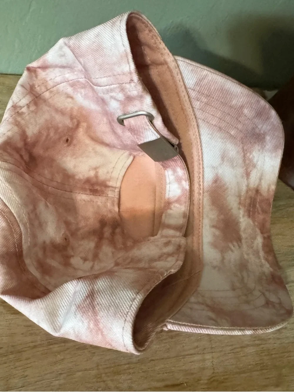 GUESS Pink Tie Dye Baseball Cap Logo Adjustable Hat